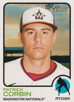 #348 Patrick Corbin - Washington Nationals - 2022 Topps Heritage Baseball