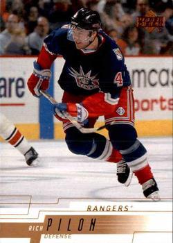 #348 Rich Pilon - New York Rangers - 2000-01 Upper Deck Hockey