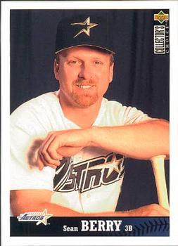 #348 Sean Berry - Houston Astros - 1997 Collector's Choice Baseball