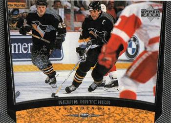 #348 Kevin Hatcher - Pittsburgh Penguins - 1998-99 Upper Deck Hockey