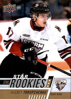 #348 Alexey Toropchenko - Guelph Storm - 2017-18 Upper Deck CHL Hockey