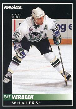 #348 Pat Verbeek - Hartford Whalers - 1992-93 Pinnacle Canadian Hockey