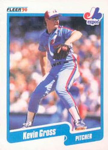 #348 Kevin Gross - Montreal Expos - 1990 Fleer USA Baseball