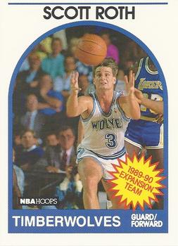 #349 Scott Roth - Minnesota Timberwolves - 1989-90 Hoops Basketball