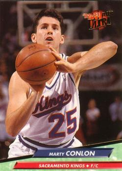 #349 Marty Conlon - Sacramento Kings - 1992-93 Ultra Basketball