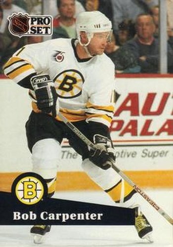 #349 Bobby Carpenter - 1991-92 Pro Set Hockey