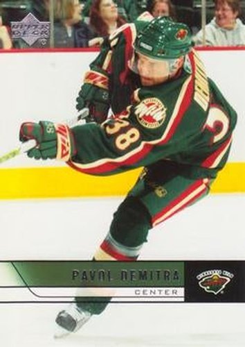 #349 Pavol Demitra - Minnesota Wild - 2006-07 Upper Deck Hockey
