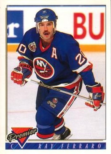 #349 Ray Ferraro - New York Islanders - 1993-94 O-Pee-Chee Premier Hockey