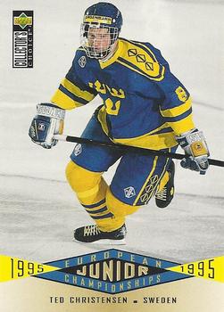 #349 Ted Christensen - Sweden - 1995-96 Collector's Choice Hockey