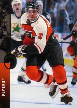 #349 Dimitri Yushkevich - Philadelphia Flyers - 1994-95 Upper Deck Hockey