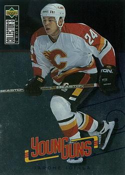 #349 Jarome Iginla - Calgary Flames - 1996-97 Collector's Choice Hockey