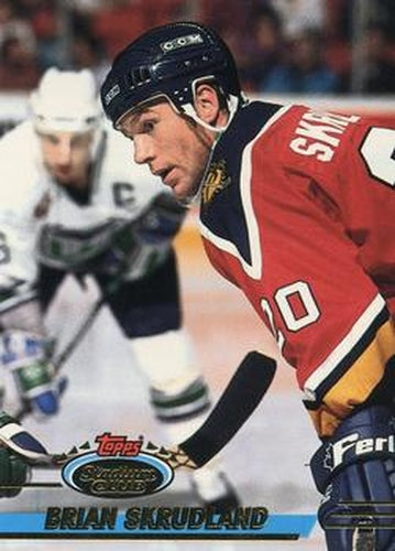 #349 Brian Skrudland - Florida Panthers - 1993-94 Stadium Club Hockey