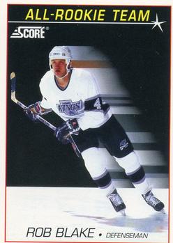 #349 Rob Blake - Los Angeles Kings - 1991-92 Score American Hockey