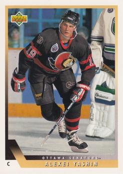 #349 Alexei Yashin - Ottawa Senators - 1993-94 Upper Deck Hockey