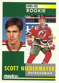 #349 Scott Niedermayer - New Jersey Devils - 1991-92 Pinnacle Hockey