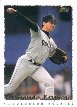 #349 Armando Reynoso - Colorado Rockies - 1995 Topps Baseball