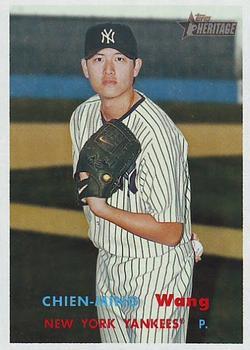 #349 Chien-Ming Wang - New York Yankees - 2006 Topps Heritage Baseball