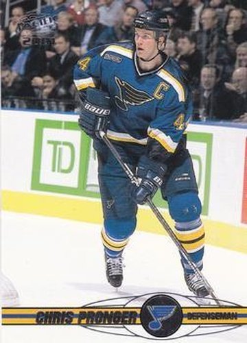 #349 Chris Pronger - St. Louis Blues - 2000-01 Pacific Hockey