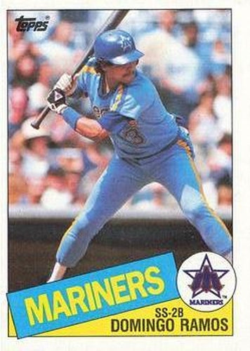 #349 Domingo Ramos - Seattle Mariners - 1985 Topps Baseball