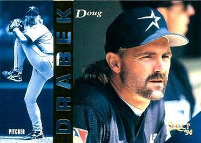 #349 Doug Drabek - Houston Astros - 1994 Select Baseball