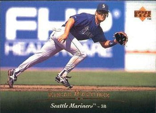 #349 Edgar Martinez - Seattle Mariners - 1995 Upper Deck Baseball