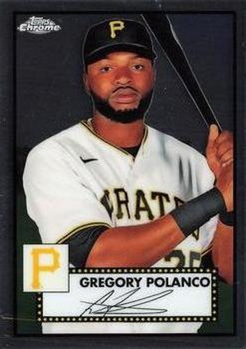 #349 Gregory Polanco - Pittsburgh Pirates - 2021 Topps Chrome Platinum Anniversary Baseball
