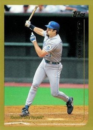 #349 Hal Morris - Kansas City Royals - 1999 Topps Baseball