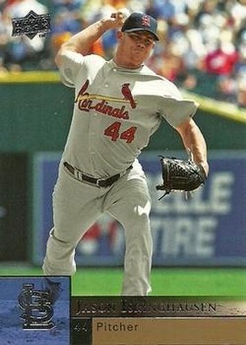 #349 Jason Isringhausen - St. Louis Cardinals - 2009 Upper Deck Baseball