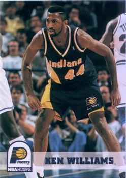 #349 Ken Williams - Indiana Pacers - 1993-94 Hoops Basketball