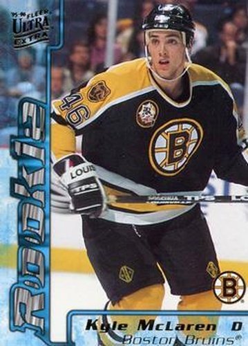 #349 Kyle McLaren - Boston Bruins - 1995-96 Ultra Hockey