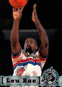 #349 Lou Roe - Detroit Pistons - 1995-96 Stadium Club Basketball