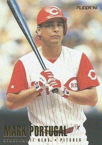 #349 Mark Portugal - Cincinnati Reds - 1996 Fleer Baseball