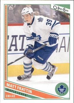 #349 Matt Frattin - Toronto Maple Leafs - 2013-14 O-Pee-Chee Hockey