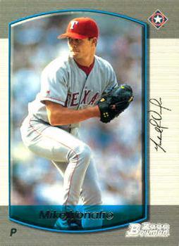 #349 Mike Venafro - Texas Rangers - 2000 Bowman Baseball