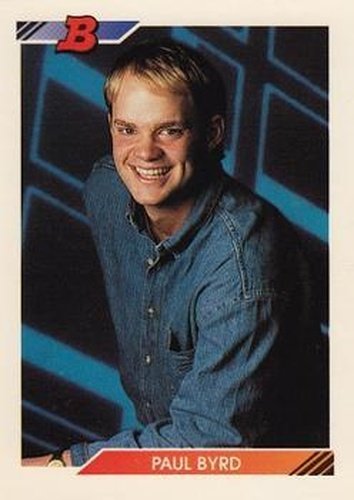 #349 Paul Byrd - Cleveland Indians - 1992 Bowman Baseball