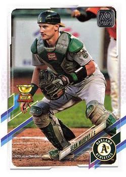 #349 Sean Murphy - Oakland Athletics - 2021 Topps Baseball