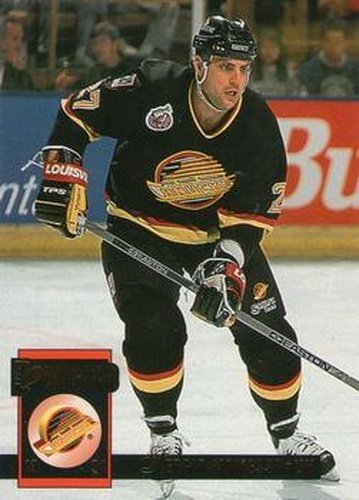 #349 Sergio Momesso - Vancouver Canucks - 1993-94 Donruss Hockey