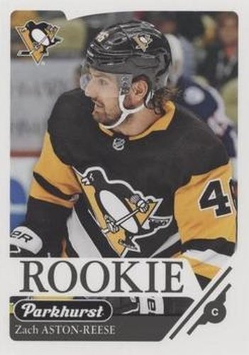 #349 Zach Aston-Reese - Pittsburgh Penguins - 2018-19 Parkhurst Hockey