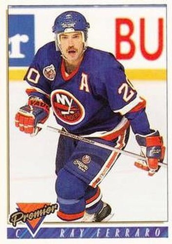 #349 Ray Ferraro - New York Islanders - 1993-94 Topps Premier Hockey