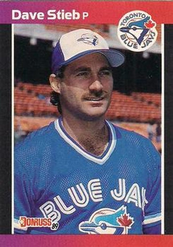 #349 Dave Stieb - Toronto Blue Jays - 1989 Donruss Baseball