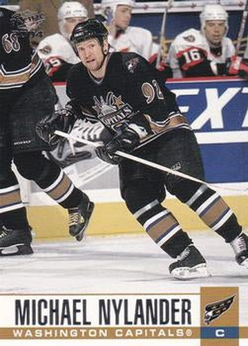 #349 Michael Nylander - Washington Capitals - 2003-04 Pacific Hockey
