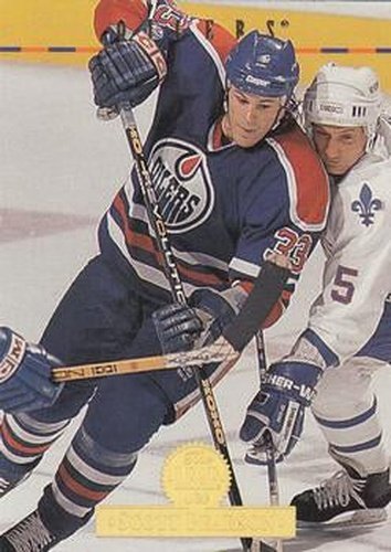 #349 Scott Pearson - Edmonton Oilers - 1994-95 Leaf Hockey