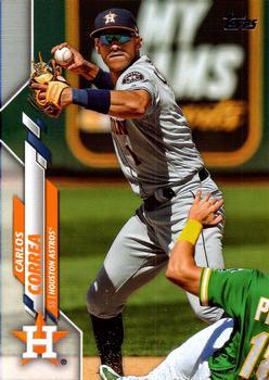 #349 Carlos Correa - Houston Astros - 2020 Topps Baseball