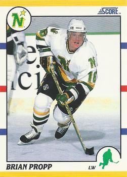 #34T Brian Propp - Minnesota North Stars - 1990-91 Score Rookie and Traded Hockey