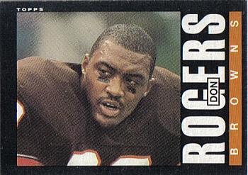 #234 Don Rogers - Cleveland Browns - 1985 Topps Football