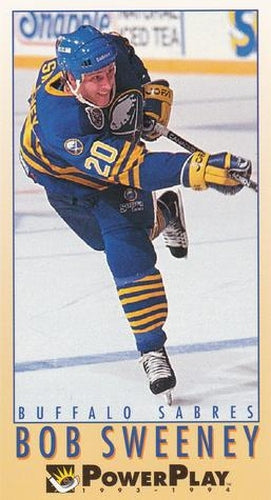 #34 Bob Sweeney - Buffalo Sabres - 1993-94 Fleer PowerPlay Hockey