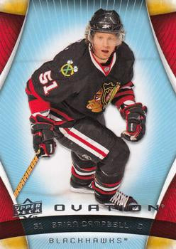 #34 Brian Campbell - Chicago Blackhawks - 2009-10 Upper Deck Ovation Hockey