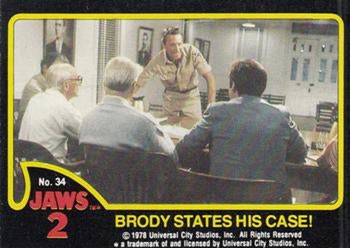#34 Brody States His Case - 1978 Jaws 2