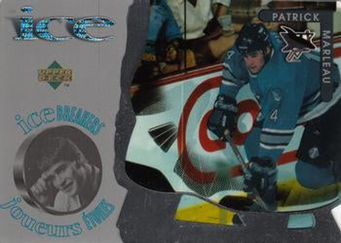 #McD 34 Patrick Marleau - San Jose Sharks - 1997-98 Upper Deck Ice McDonald's Hockey