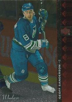 #SP-34 Geoff Sanderson - Hartford Whalers - 1994-95 Upper Deck Hockey - SP